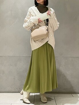 「Samantha Thavasa（サマンサタバサ）のアイテム（財布）」を使った、SamanthaThavasaさん（レディース・161cm）の春コーディネート