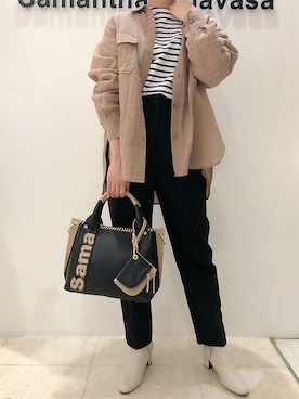 SamanthaThavasaさん(レディース・157cm)の春コーディネート