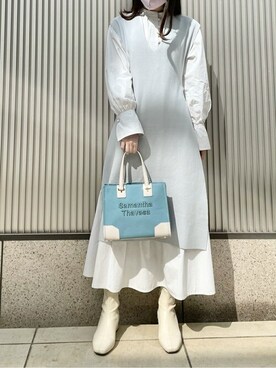 SamanthaThavasaさん(レディース・160cm)の春コーディネート