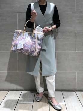 「Samantha Thavasa（サマンサタバサ）のアイテム（財布/小物）」を使った、SamanthaThavasaさん（レディース・157cm）の春コーディネート