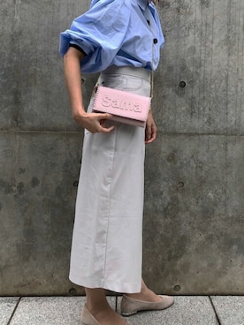 「Samantha Thavasa（サマンサタバサ）のアイテム（財布）」を使った、SamanthaThavasaさん（レディース・153cm）の夏コーディネート
