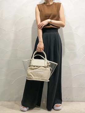 SamanthaThavasaさん（レディース・161cm）の夏コーディネート