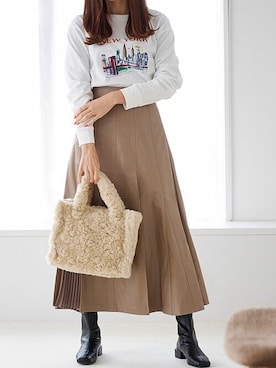 SamanthaThavasaさん（レディース・160cm）の秋コーディネート