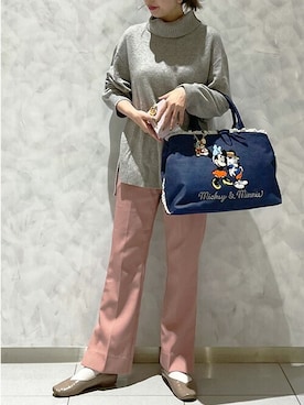 「Samantha Thavasa（サマンサタバサ）のアイテム（財布）」を使った、SamanthaThavasaさん（レディース・160cm）の秋コーディネート