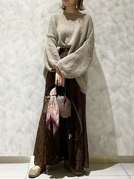 「Samantha Thavasa（サマンサタバサ）のアイテム（財布/小物）」を使った、SamanthaThavasaさん（レディース・160cm）の秋コーディネート