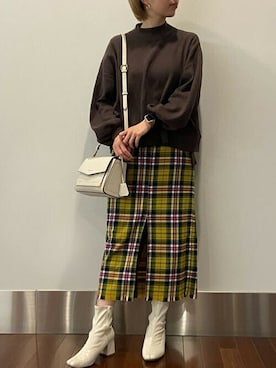 SamanthaThavasaさん(レディース・160cm)の冬コーディネート