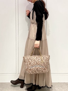 SamanthaThavasaさん(レディース・160cm)の冬コーディネート