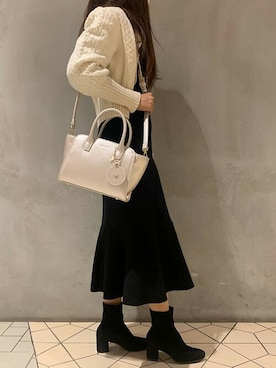 SamanthaThavasaさん(レディース・160cm)の冬コーディネート