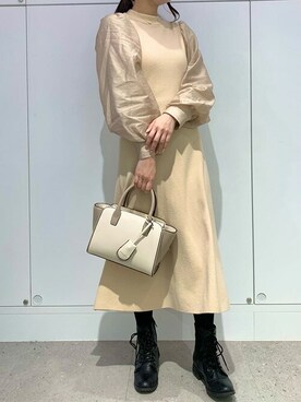 SamanthaThavasaさん（レディース・160cm）の冬コーディネート