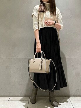 SamanthaThavasaさん（レディース・160cm）の冬コーディネート