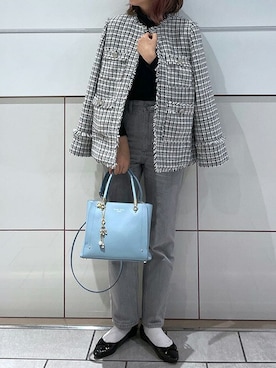 SamanthaThavasaさん（レディース・160cm）の冬コーディネート