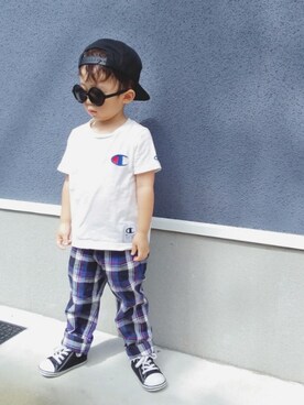 ゆちさん（キッズ・90cm）の夏コーディネート