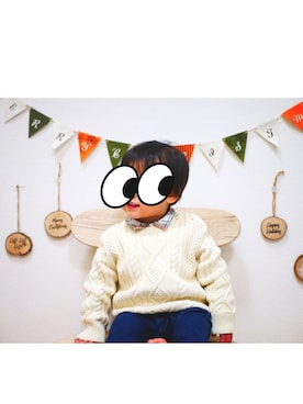 「babyGAP（babyGAP）のアイテム（ジャケット/アウター、その他）」を使った、moenoさん（キッズ・80cm）の春コーディネート