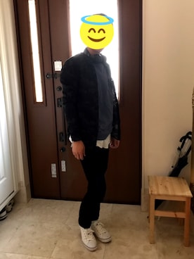 「beats. by dr.dre（ビーツバイドクタードレ）のアイテム（その他）」を使った、Moriさん（メンズ・181cm）の春コーディネート