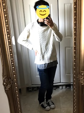 「beats. by dr.dre（ビーツバイドクタードレ）のアイテム（その他）」を使った、Moriさん（メンズ・181cm）の春コーディネート