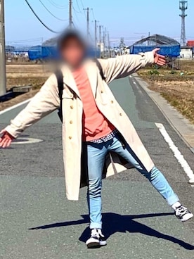 「CONVERSE（コンバース）のconverse コンバース ALL STAR 100 COLORS OX オールスター 100 カラーズ オックス 32861791 BLACK（スニーカー）」を使った、たかひろさん（メンズ・172cm）の春コーディネート