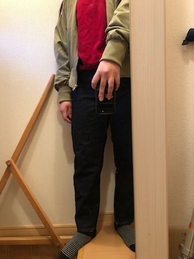 「URBAN RESEARCH（アーバンリサーチ）のアイテム（ブルゾン）」を使った、SYKさん（レディース・153cm）の秋コーディネート