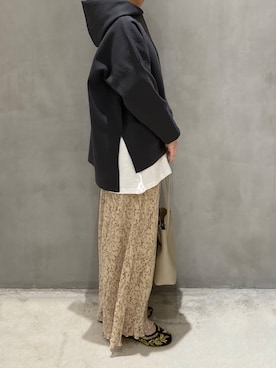 「BEAUTY&YOUTH UNITED ARROWS（ビューティーアンドユースユナイテッドアローズ）のアイテム（パンプス）」を使った、karepyosさん（レディース・157cm）の春コーディネート