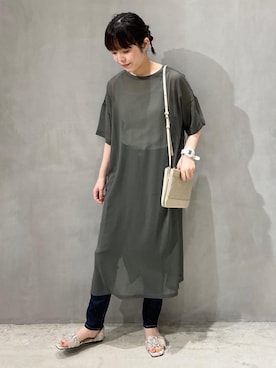 karepyosさん（レディース・157cm）の夏コーディネート