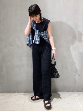 karepyosさん(レディース・157cm)の夏コーディネート