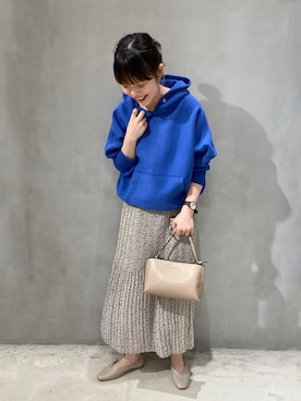 「LAKOLE（ラコレ）のアイテム（パンプス）」を使った、karepyosさん（レディース・157cm）の秋コーディネート
