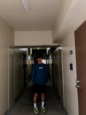 「sacai」｜yuyuさん（メンズ・165cm・10代）の夏コーディネート