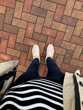 「UGG（アグ）のアイテム（シューズ、ベージュ系）」を使った、けーぴーさん（メンズ・176cm）の冬コーディネート