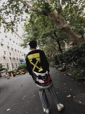 「TOMMY（トミー）のアイテム（バッグ）」を使った、Screammmm1さん（メンズ・174cm）の秋コーディネート