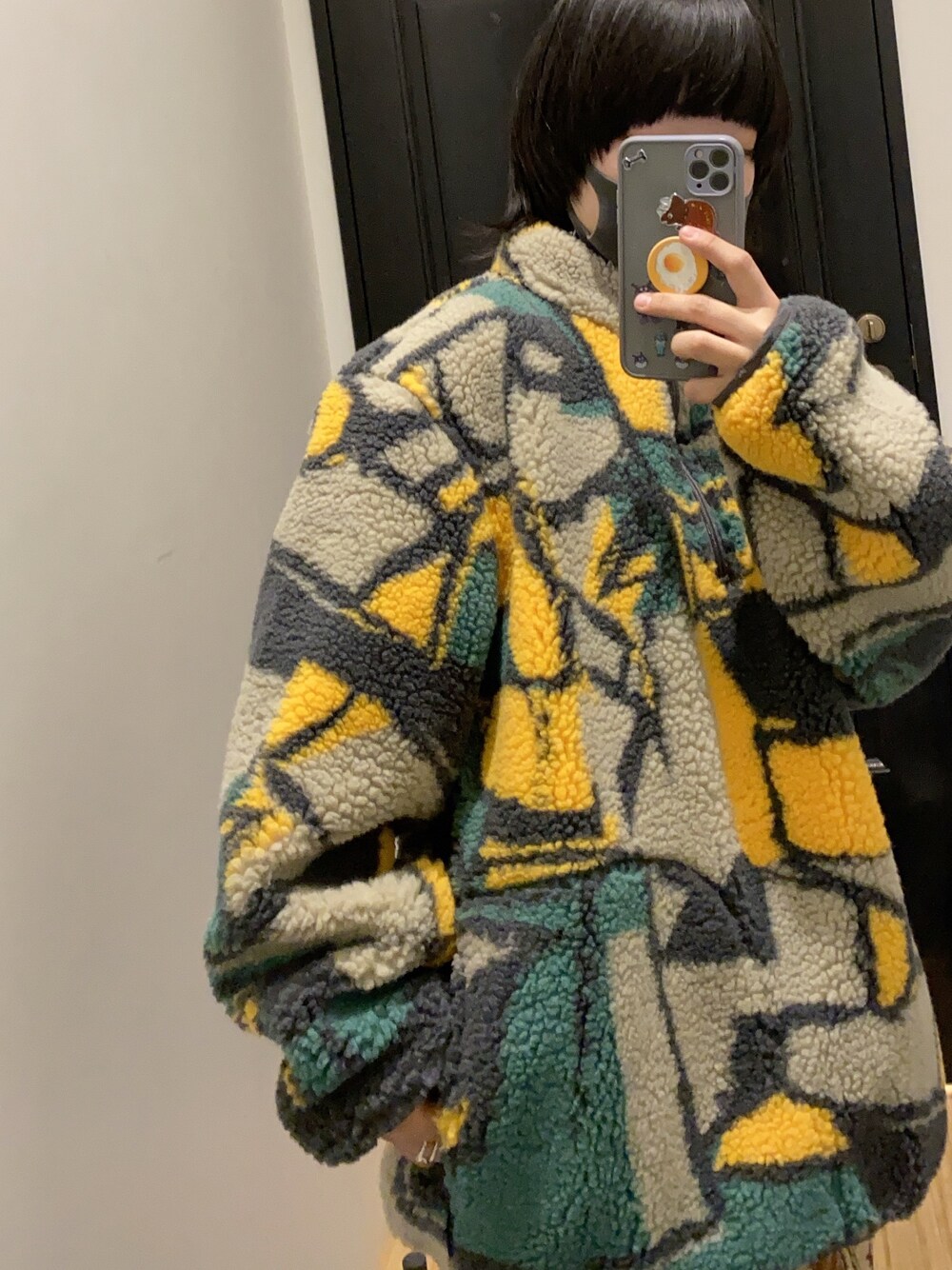 stussy Block Sherpa Pullover フリース　jacket