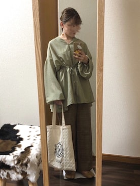 澪(レイ)さん(レディース・153cm)の秋コーディネート