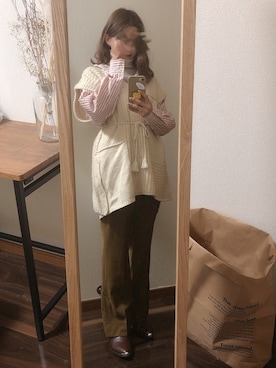 澪（ﾚｲ）さん（レディース・153cm）の冬コーディネート