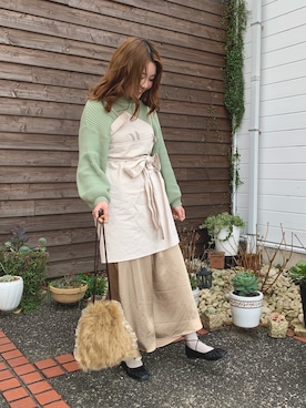 澪(レイ)さん(レディース・153cm)の冬コーディネート