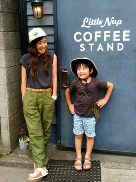 YUIUMIさん（レディース・152cm）の夏コーディネート