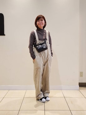 「コーデュロイの季節到来！」｜coen りょうまるさん（レディース・158cm）の秋コーディネート