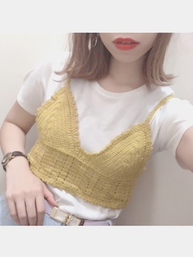 「paravion（パラビオン）のアイテム」を使った、ありんさん（レディース・170cm）の夏コーディネート