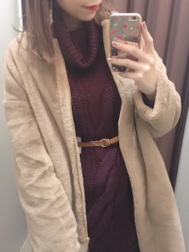 ありんさん（レディース・170cm）の冬コーディネート