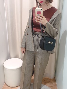 ありんさん（レディース・170cm）の秋コーディネート