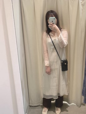 「Crisp（クリスプ）のアイテム」を使った、ありんさん（レディース・170cm）の秋コーディネート