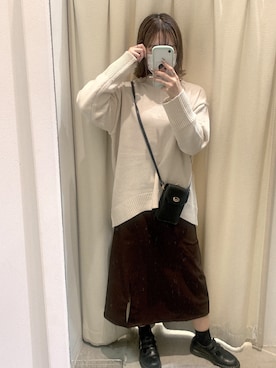 「エコレザー」｜ありんさん（レディース・170cm）の秋コーディネート