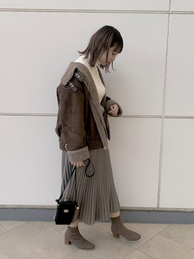 ありんさん(レディース・170cm)の冬コーディネート