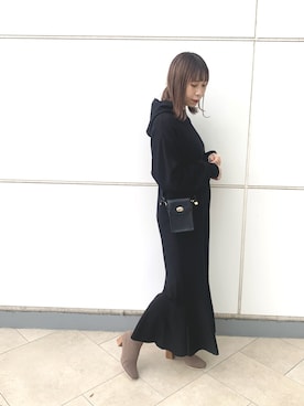 ありんさん（レディース・170cm）の冬コーディネート