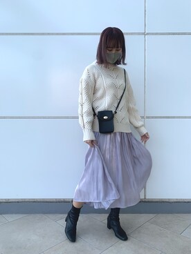 ありんさん(レディース・170cm)の冬コーディネート