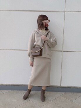 ありんさん（レディース・170cm）の冬コーディネート