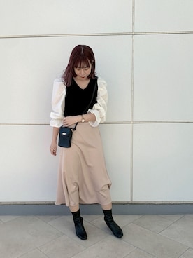 ありんさん（レディース・170cm）の冬コーディネート