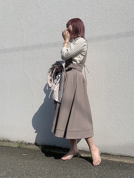 ありんさん（レディース・170cm）の春コーディネート