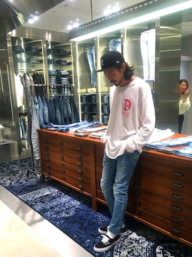 YUさん（メンズ・178cm）の夏コーディネート