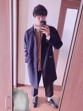 ふじさん（メンズ・179cm）の冬コーディネート