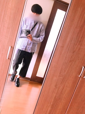 「unrelaxing（アンリラクシング）のアイテム（財布/小物）」を使った、ふじさん（メンズ・179cm）の春コーディネート