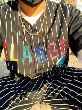 「XLARGE（エクストララージ）のアイテム（トップス、その他）」を使った、tokuさん（メンズ）の冬コーディネート