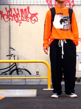 「dezert（デザート）のアイテム」を使った、xxlllさん（メンズ・165cm）の春コーディネート